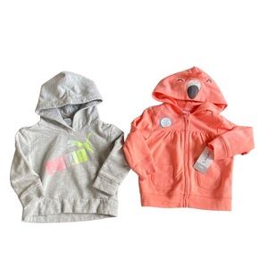 Baby Girl Hoodies - 12months-NWT